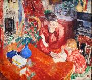 Rik Wouters Education oil painting